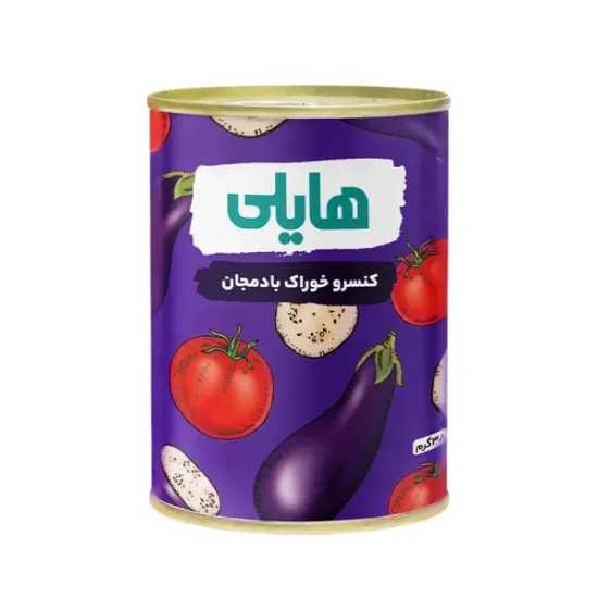 تصویر  کنسرو خوراک بادمجان