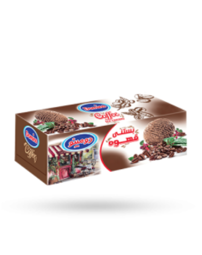 تصویر  بستنی خانواده 500 گرمی قهوه