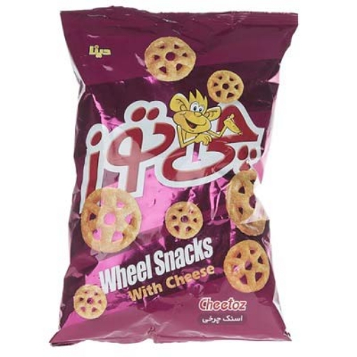 تصویر  اسنک چرخی چی توز مقدار 90 گرم
