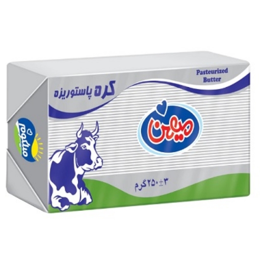 تصویر  کره حیوانی پاستوریزه میهن 250 گرم